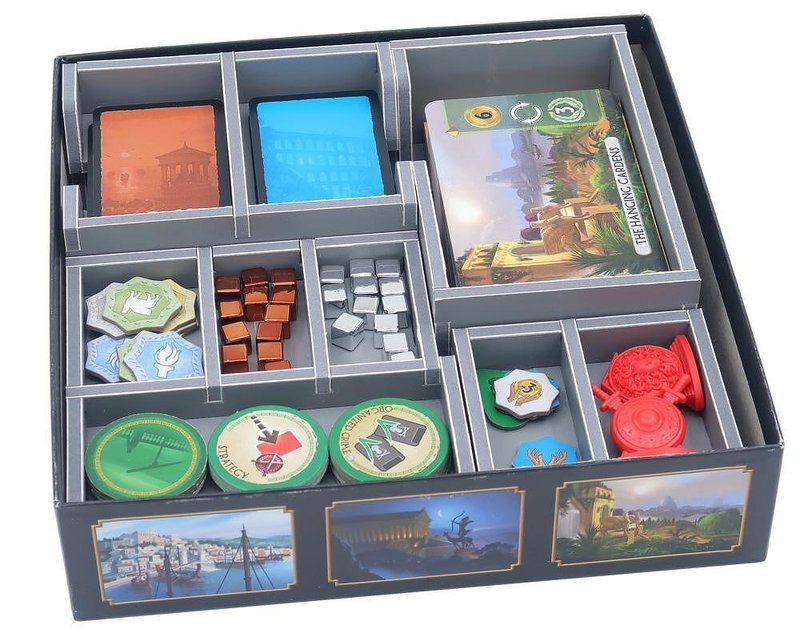 Folded Space Insert for 7 Wonders Duel