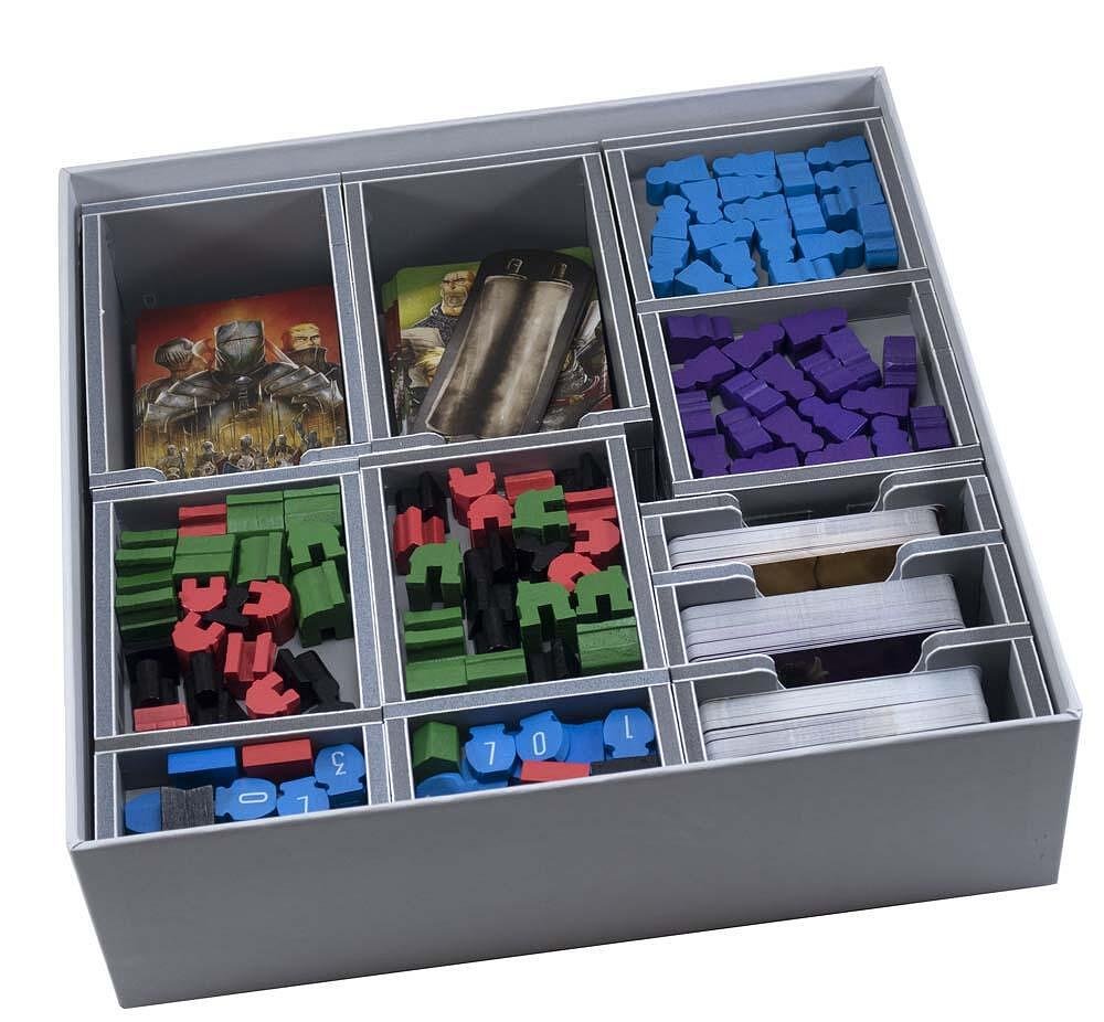 paladins of the west kingdom card sleeves Kingdom: Dice Tower 2021 Pack City of Crowns Expansion Folded Space Insert for Paladins