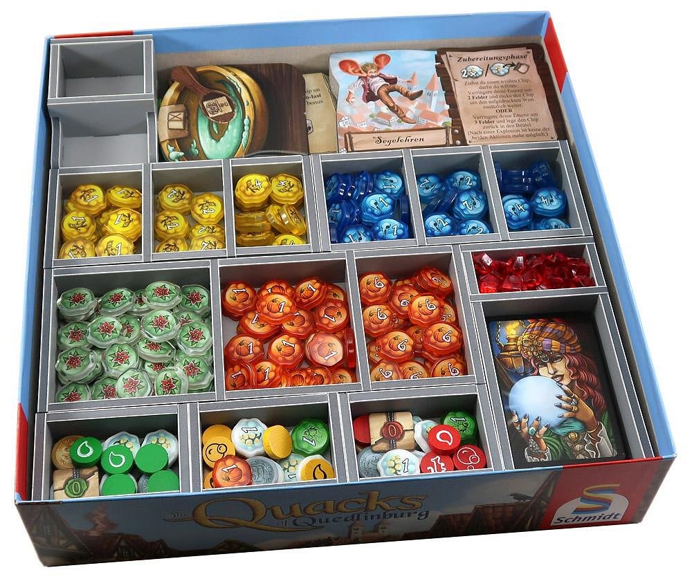 quacks of quedlinburg card sleeves Sleeve Bundle: Quedlinburg No more over buying sleeves Folded Space Insert for Quacks