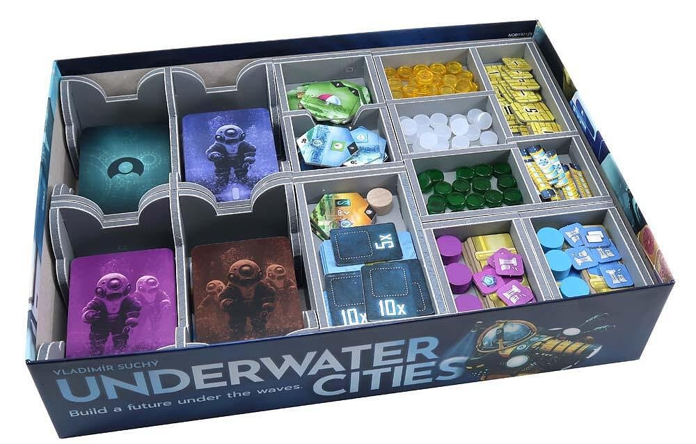 underwater cities card sleeves Sleeve Kit  Boardgame Protectors Game not included Mtg Sleeves, Cthulhu Inspiration Card
