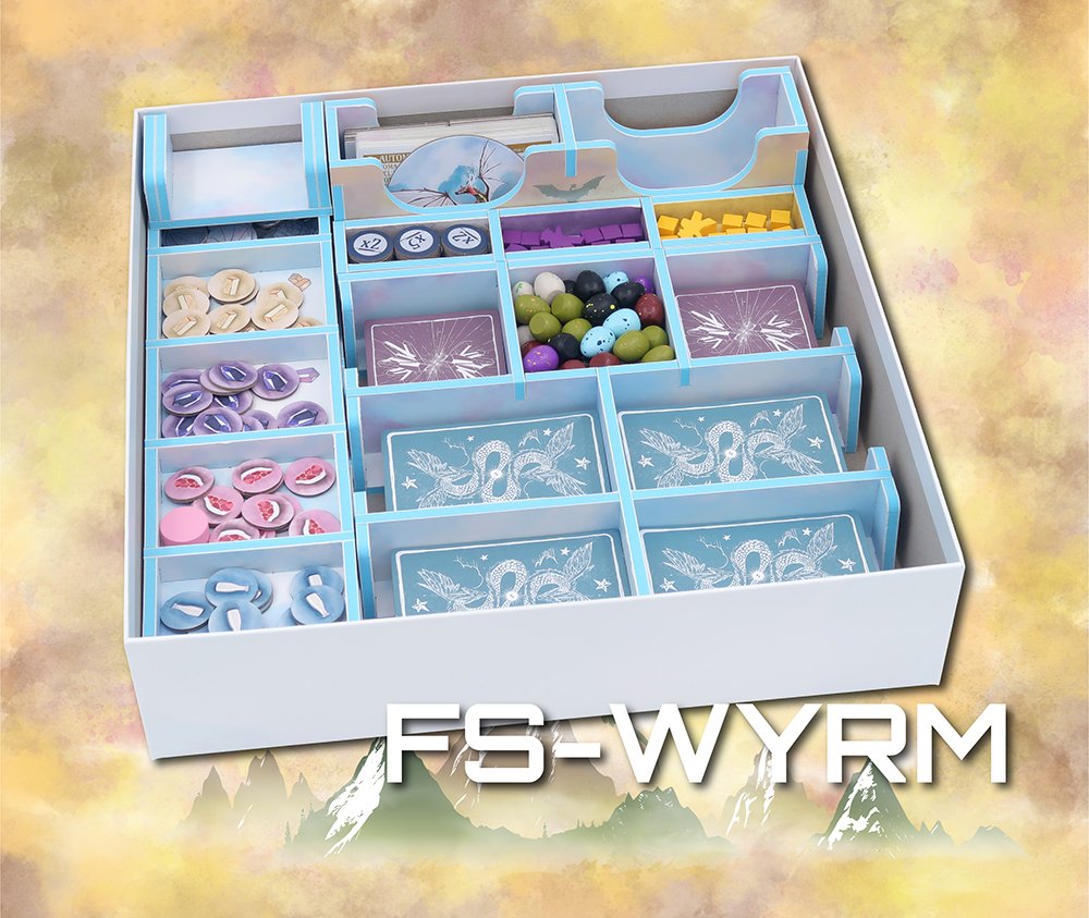 wyrm's pan card sleeves Sleeve Kings Wyrmspan is inspired by the mechanisms of Wingspan 110 x Wyrmspan Compatible Sleeves