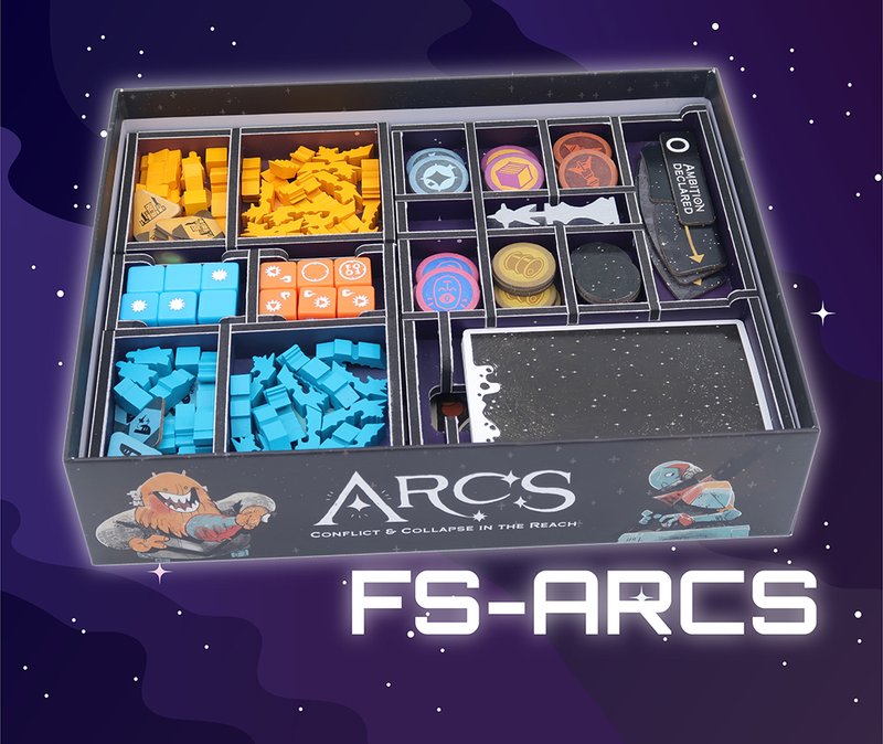 Folded Space Insert for Arcs