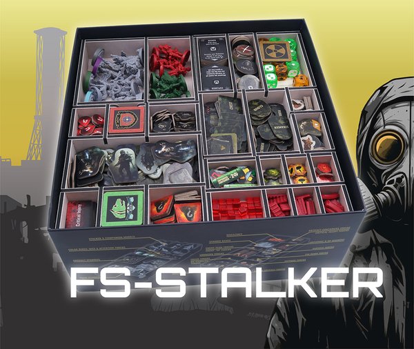 Folded Space Insert for S.T.A.L.K.E.R the Board Game
