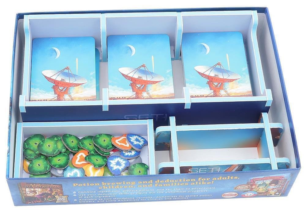Folded Space Insert for SETI: Space Agencies