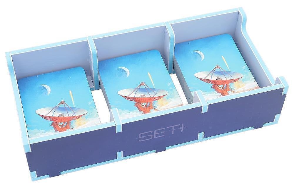 Folded Space Insert for SETI: Space Agencies