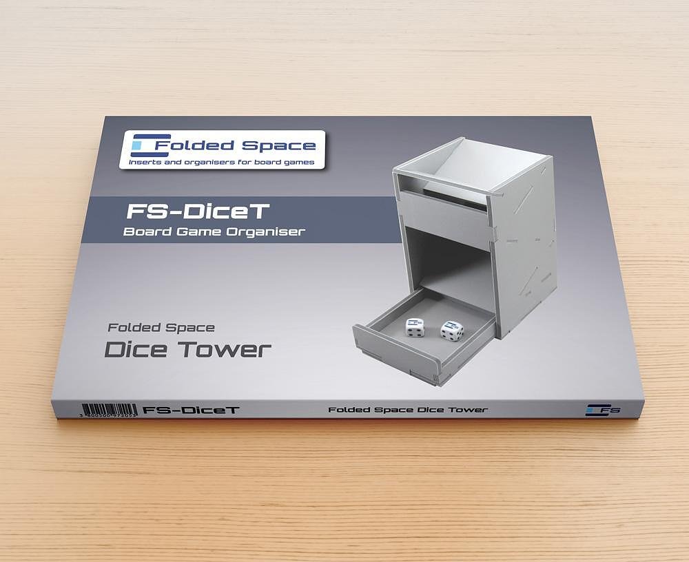 Folded Space Insert for FS Dice Tower