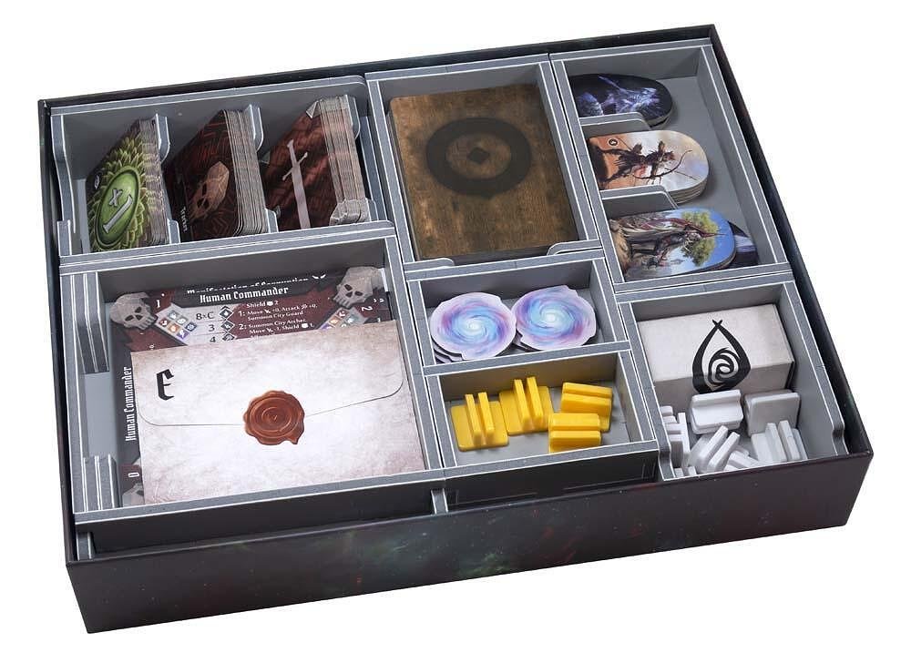 gloomhaven card binder Gloomhaven, 2nd Edition Riftgate but you can get to work founding it in mere moments with the officially licensed Founders of Gloomhaven Organizer by The Broken Token Folded Space Insert for Gloomhaven: