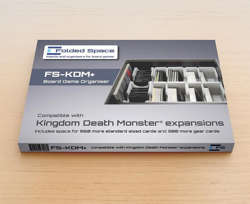 Folded Space Insert for Kingdom Death Monster Expansions